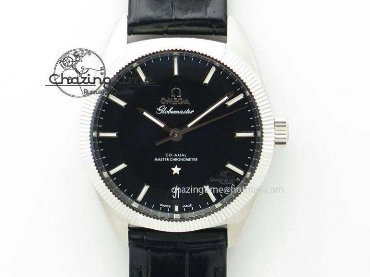 0414 Vintage Seamaster 300 Date T SS B12 Black Dial On Brown Leather Strap A2836 (Free Nylon Strap) WeatherProof 7911